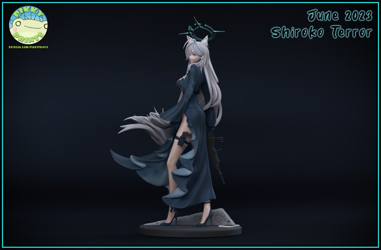 مجسمه شیروکو ترور فیگور رزینی شاهکار پیکسل3دی دال