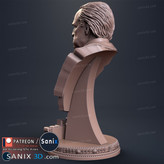مجسمه پدر خوانده مارلون براندو نیم تنه تم3 فیگور رزینی شاهکار پیکسل3دی دال