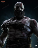 مجسمه گاد اف وار کراتوس تم2 فیگور رزینی شاهکار نریکسون دال